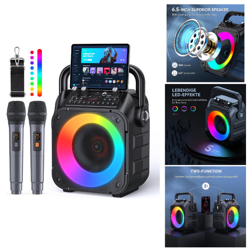 Star karaoke maschine schwarz - karaoke,