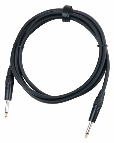 Schwarzes boxenkabel mit - schwarzes,
