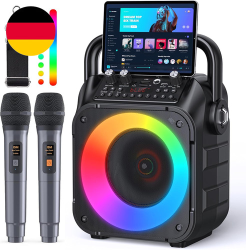 Wowstar karaoke maschine mit - karaoke, 2