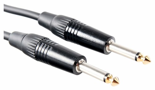 Schwarzes boxenkabel mit - boxenkabel,