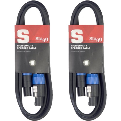 Stagg 10m schwarz - 2,