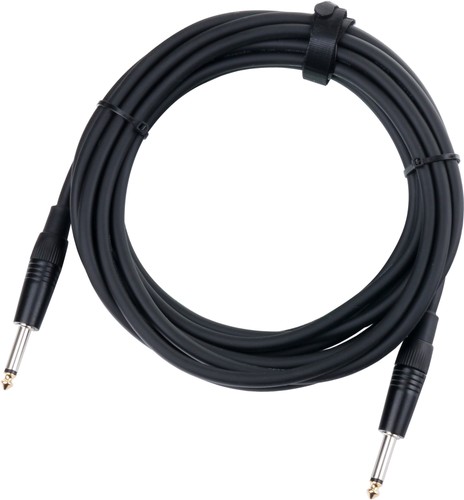 Schwarzes boxenkabel mit - schwarzes,